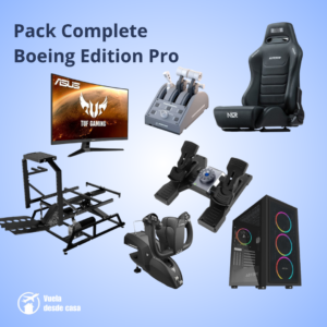 Pack Completo Simulador de Vuelo Boeing Edition PRO