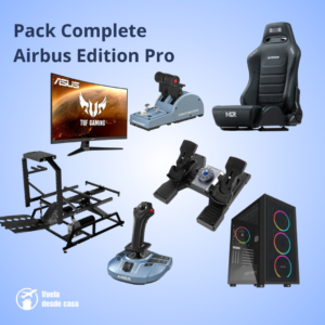 Pack Completo Simulador de Vuelo Airbus Edition PRO