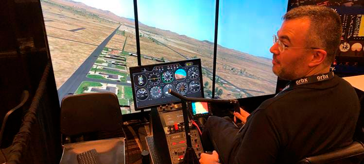 Experiencia simulador vuelo