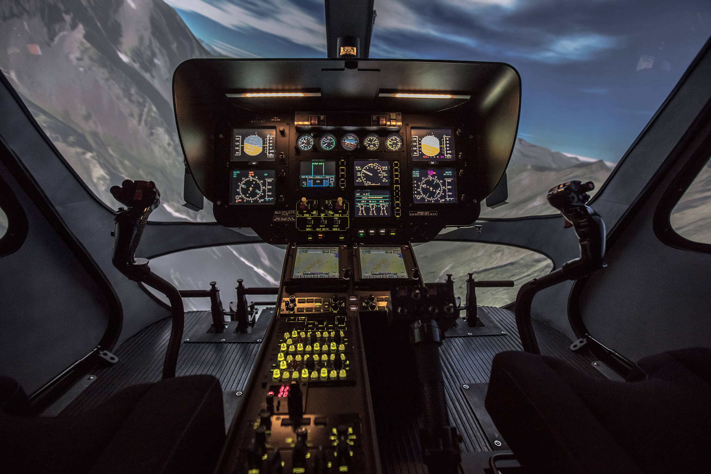  Simuladores de helicópteros