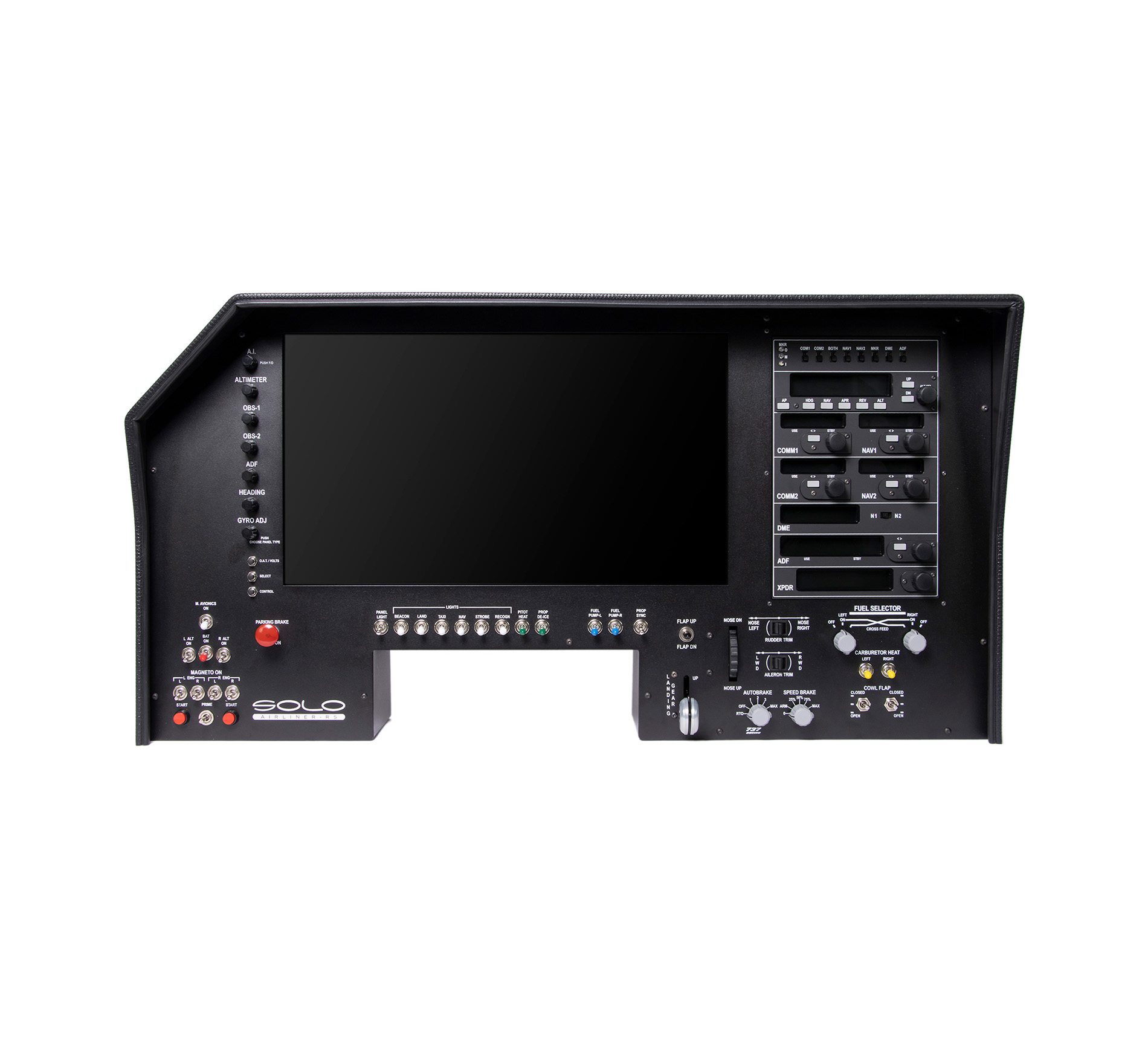 Panel simulador de vuelo VirtualFly SOLO AIRLINER RS