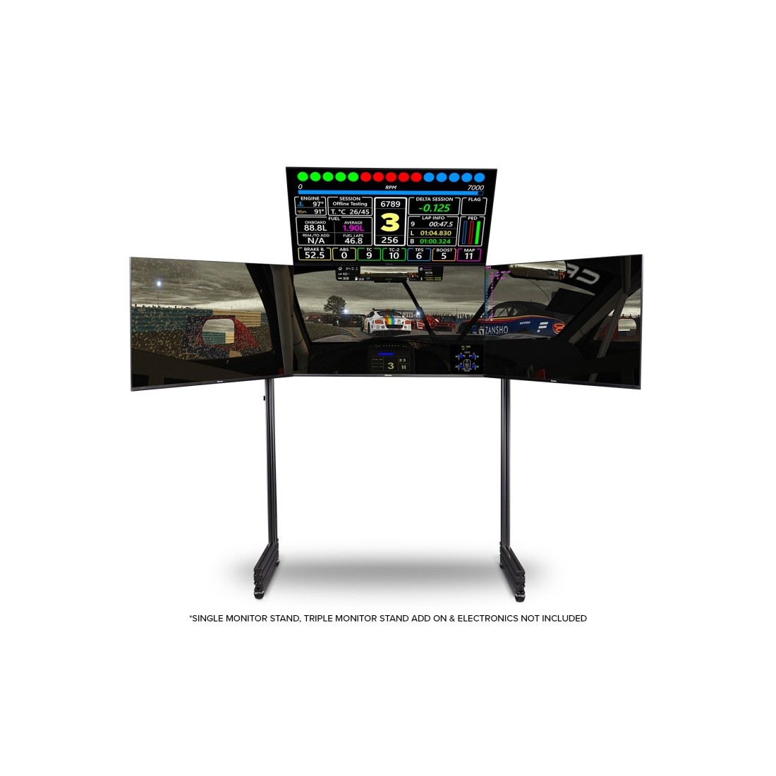 Accesorio Soporte monitor triple simulador de vuelo Elite Overhead Monitor Add On Next Level - Imagen 4