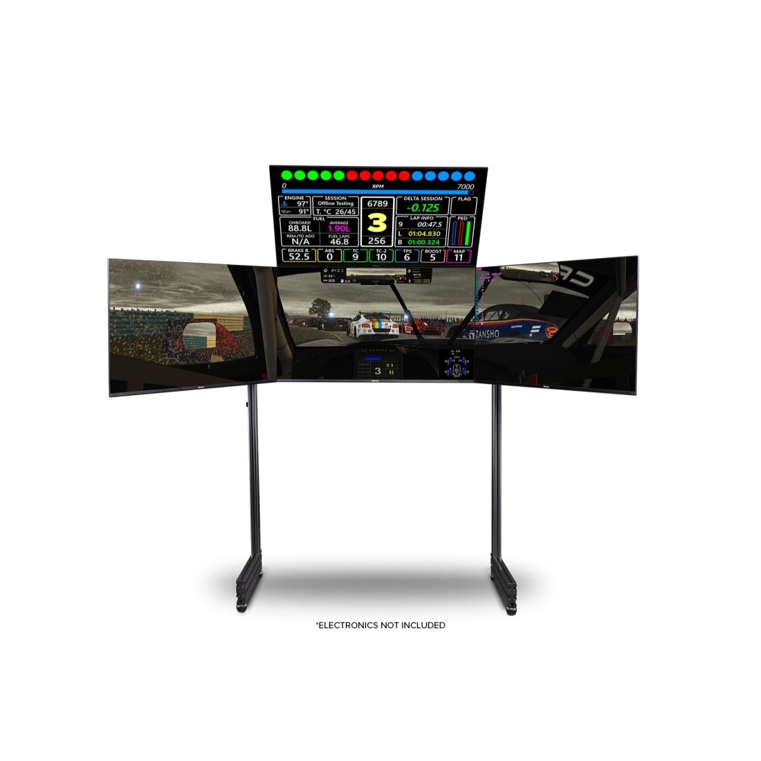 Soporte para monitor cuádruple simulador de vuelo Elite Quad Next Level - Imagen 2