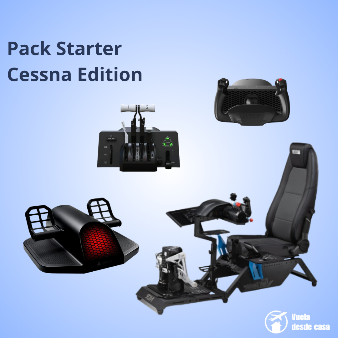 Pack Starter Simulador de Vuelo Cessna Edition