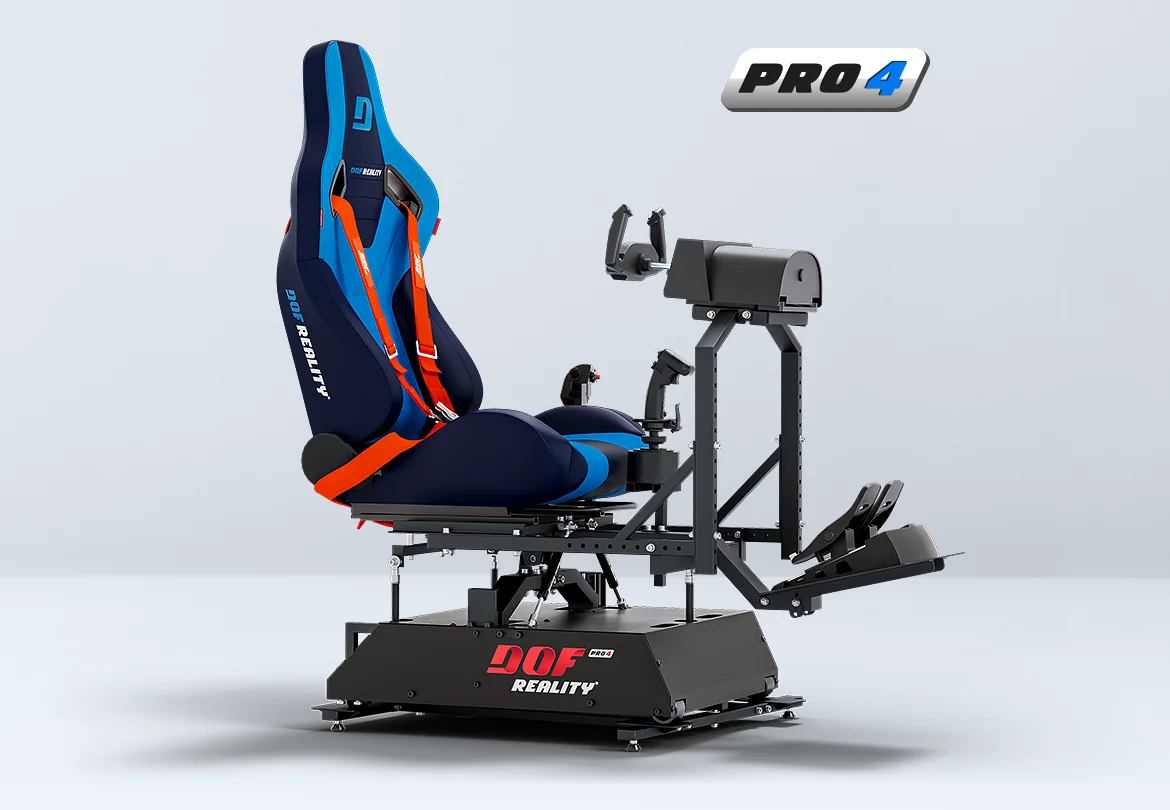 Plataforma de Simulador de Vuelo con Movimiento DofReality PRO P4 - Imagen 4