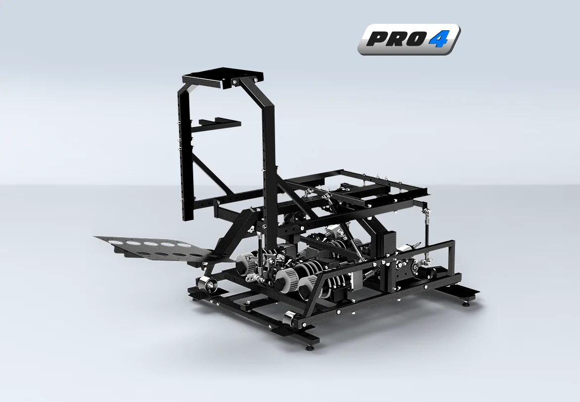 Plataforma de Simulador de Vuelo con Movimiento DofReality PRO P4